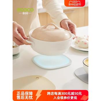 隔熱墊防燙耐高溫碗墊矽膠鍋墊盤防水餐桌桌墊杯墊子加厚卡通餐墊