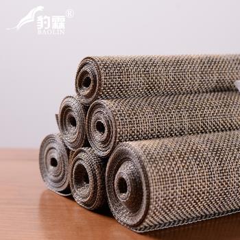 六君子桌旗棉麻隔熱墊幹泡茶席