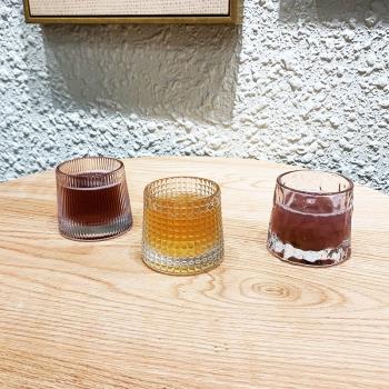 北歐小眾威士忌家用創意玻璃杯