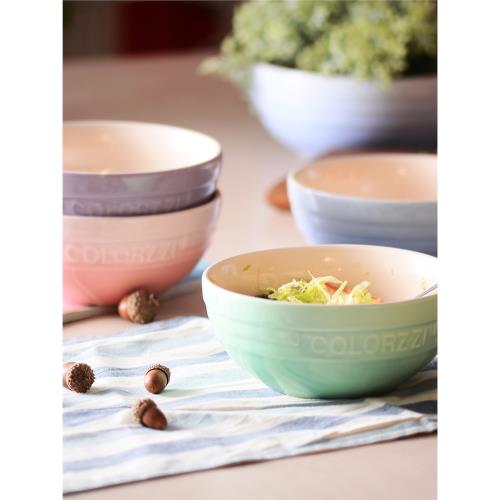 覓廚北歐漸變色釉下陶瓷面碗沙拉甜品拉面碗湯碗6寸7寸大小號家用