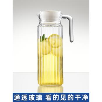 家用耐熱大容量玻璃冷水壺