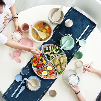 一次性盤子聚餐餐盤生日派對拼盤野餐餐具碟子套裝食物盤蛋糕託盤