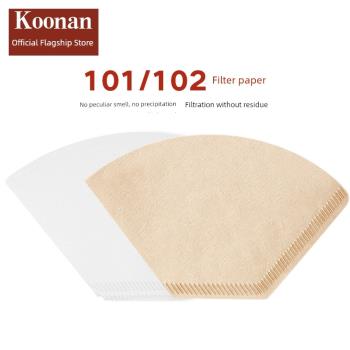 koonan手沖壺家用美式咖啡濾紙