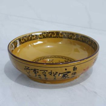 陶瓷大湯碗釉下彩加厚瓷碗家用湯盆水煮魚碗米線碗燉菜大碗