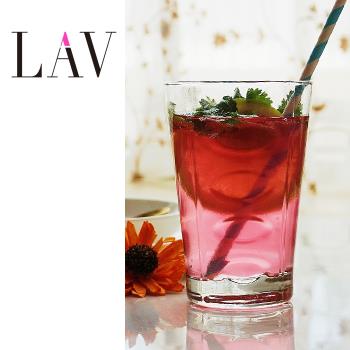 拿鐵ins咖啡玻璃杯氣泡水可樂冰水蘇打果汁無鉛玻璃杯LAV家用杯