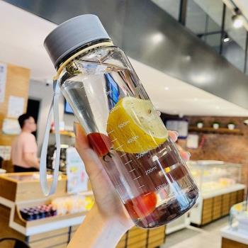 食品級超大容量太空水杯男女高顏值耐高溫運動防摔塑料杯四季