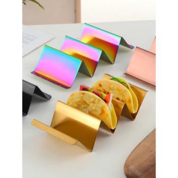 餐廳塔可薄餅架Taco Holder煎餅架玉米卷春捲架 墨西哥創意餅架