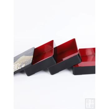 富士山大容量三層新年日本便當盒