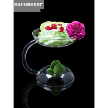 酒店用品意境菜餐具玻璃碗創意個性私房菜耐熱分子料理美食器具皿