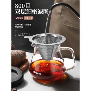 Mongdio過濾器雙層漏斗咖啡