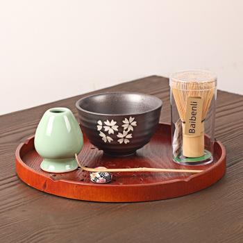 手工竹茶刷子茶筅套裝 百八十本立數穗 茶具茶道碗中式打抹茶工具