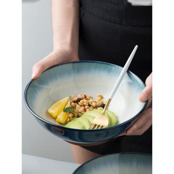 麵碗家用商用湯碗大號大碗拉麵碗日式創意陶瓷飯碗單個斗笠碗餐具