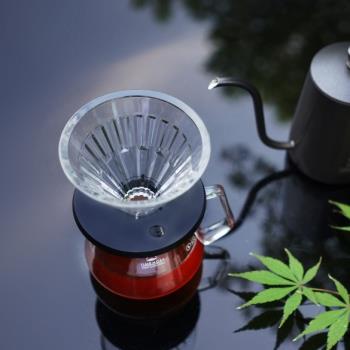 泰摩 玻璃冰瞳 手沖咖啡滴濾杯 家用咖啡壺 咖啡器具套裝過濾器