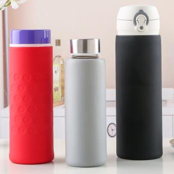 矽膠杯套保護套玻璃杯防摔水杯套防燙杯子套保溫杯防摔套橡膠外套