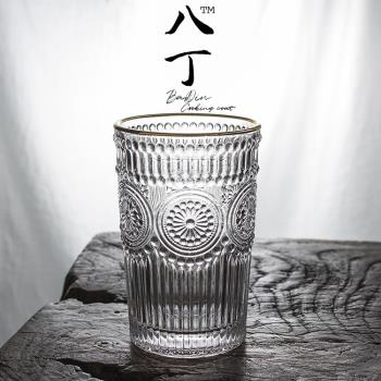 太陽INS冷飲料威士忌杯水晶玻璃