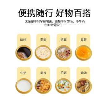 保溫桶小型保溫碗迷你便攜飯盒上班族湯壺學生兒童湯杯不銹鋼湯盒