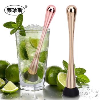 冰錘莫吉托雞尾酒檸檬搗棒不銹鋼