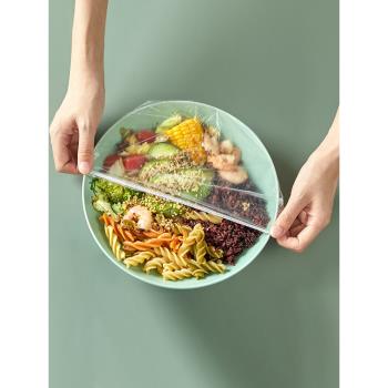 一次性保鮮袋套剩菜剩飯松緊口食品級保鮮膜蓋套碗罩保鮮碗罩家用
