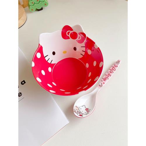 兒童專用吃飯喝湯的餐具可愛密胺嬰兒好看的創意寶寶家用大卡通碗