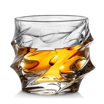 描金邊鉆石杯威士忌酒杯洋酒杯烈酒杯玻璃杯冰塊杯巖石杯雞尾酒杯