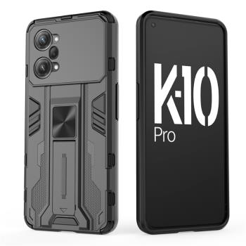 適用OPPO K10手機殼OPPOK10Pro氣囊防摔oppok10全包保護套k10pro收納隱形磁吸指環PGIM10軟外殼por商務男士款