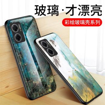 適用紅米10手機殼5G版全包防摔redmi10保護矽膠套小米radmi10彩繪玻璃5g外殼子mi男女新款紅迷105g大理石mi十