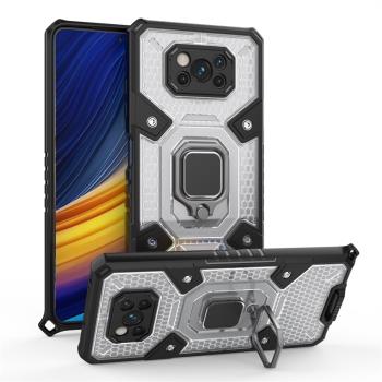 適用小米PocoX3Pro手機殼保護套poco x3全包鏡頭mi米pocox3nfc氣囊防摔M2102J20SG帶磁吸指環X3外殼子por散熱
