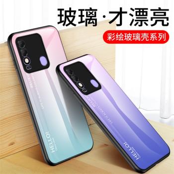 適用infinix Note10Pro手機殼保護套傳音note10pro全包防摔軟矽膠硬殼INFINIX noto10por漸變ins玻璃男女款外
