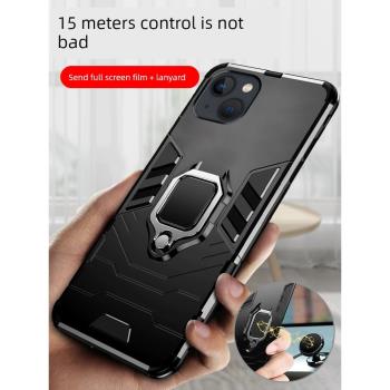 適用蘋果14手機殼iPhone13Pro保護矽膠套14全包防摔12ProMax氣囊13p軟殼11外pm女i14新款plus男ip十四por指環