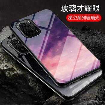 適用小米11i手機殼玻璃米11I保護軟邊矽膠小mi11i全包防摔mi十一i個性新款彩繪ml11i網紅外套硬殼M2012K11G男