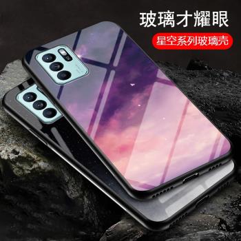 適用Reno6Z手機殼全包防摔CPH2237矽膠保護套reno6z彩繪款oppo軟邊玻璃殼opopreno6z潮牌網紅男女六Z外殼子5g