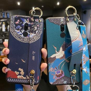 適用於小米紅米8A手機殼如意腕帶紅米8保護矽膠套Redmi 8A全包防摔A8掛繩紅米八軟殼潮男HM8女款個性創意網紅