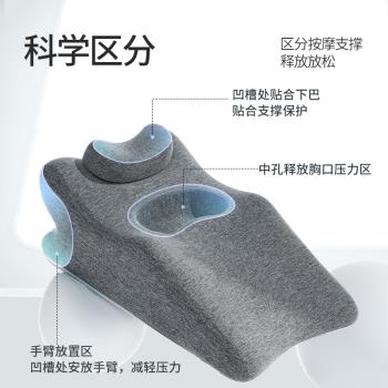 護腰看書俯臥位趴睡枕床頭靠墊
