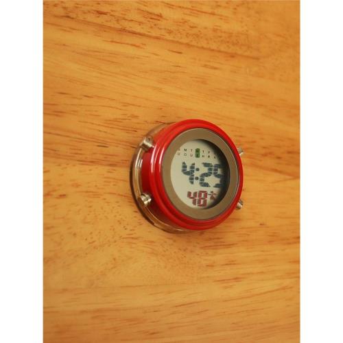 迷你電子鐘掛表小鬧鐘壁鐘多功能計時器夜光鬧鐘月份果凍簡約防水