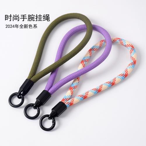 手機掛繩短款手腕繩腕帶手工編織掛件結實耐用防摔手機鏈U盤吊墜