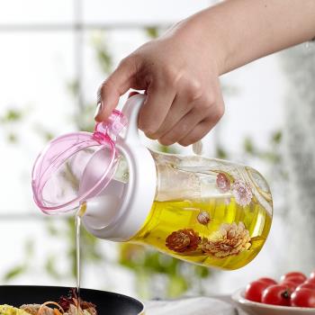 創意玻璃防漏防滴油醋廚房用品