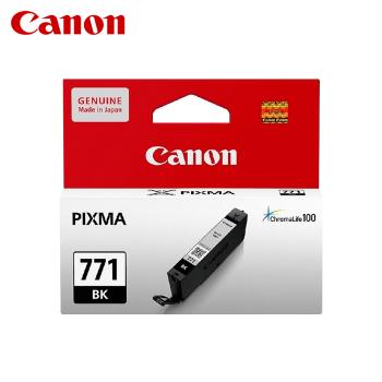 【Canon】 CLI-771 BK 黑色 原廠墨水匣 CLI771 適MG5770 MG6870