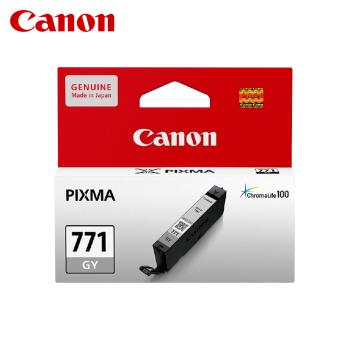 【Canon】 CLI-771 GY 灰色 原廠墨水匣 CLI771 適MG5770 MG6870