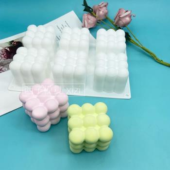 巧克力冰激凌蠟燭矽膠模具