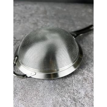 超好用加厚304不銹鋼豆漿勺家用過濾漏勺果汁油渣麵粉篩油炸漏網