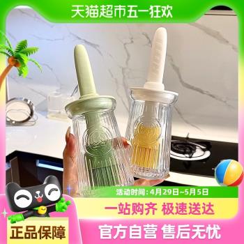 耐高溫廚房一體玻璃食品級矽膠刷