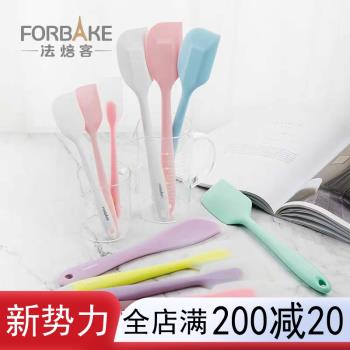 法焙客矽膠刮刀一體式家用耐高溫麵糊翻拌蛋糕奶油抹刀鏟刀攪拌