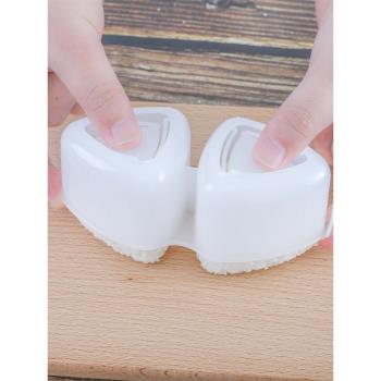 日本進口壽司盒壓制三角飯團模具