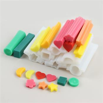 12cm矽膠慕斯模肥皂模DIY夾心圓形方形管狀蠟燭蛋糕模食品級矽膠