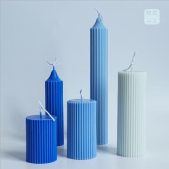 手工DIY 齒條形蠟燭亞克力模具 香薰蠟燭diy模具 亞克力模具