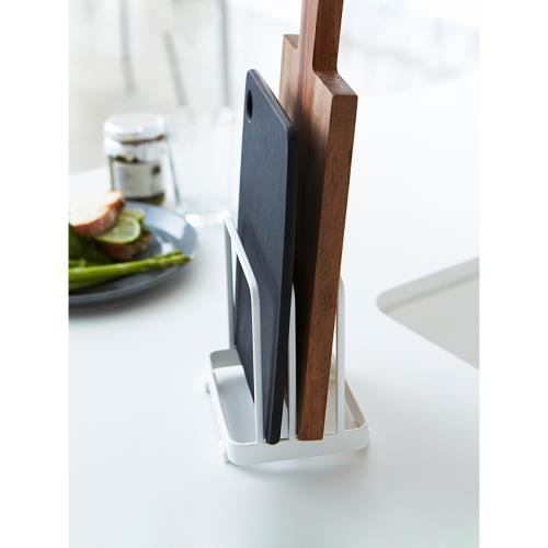 PAGOO立式砧板架廚房托盤烤盤收納架菜板放置架鐵藝鍋蓋架案板架