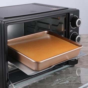 不粘烤盤烤箱專用烘焙麵包古早蛋糕模具長方形容器皿家用9寸工具