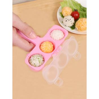 日本進口壽司製作手搖飯團模具
