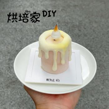 鞭炮仗爆竹圓柱矽膠法式甜品蛋糕