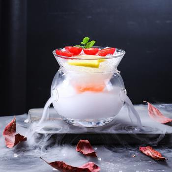 雞尾酒杯小壺乾冰盅三文魚玻璃